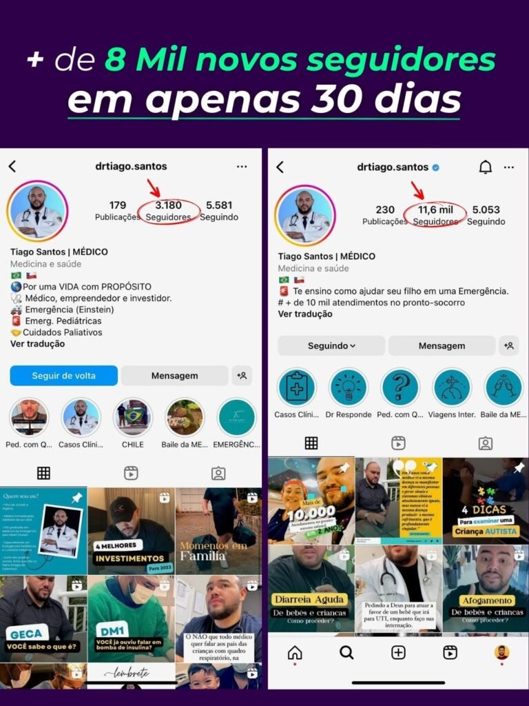 +8k seguidores
